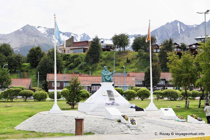 Statua alla chitarra, Ushuaia - Argentina
