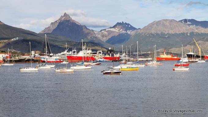 Barche in montagna, Ushuaia - Argentina