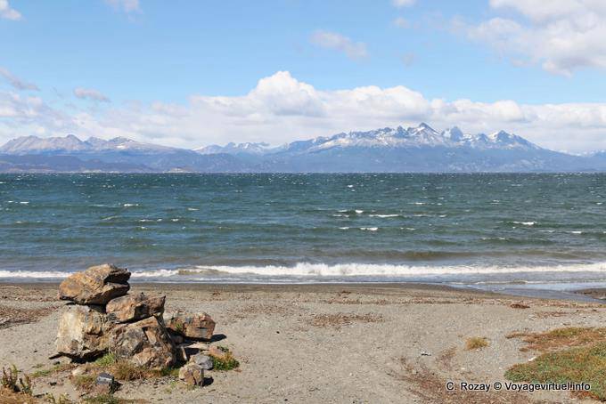 Neve sul Cile, Ushuaia - Argentina