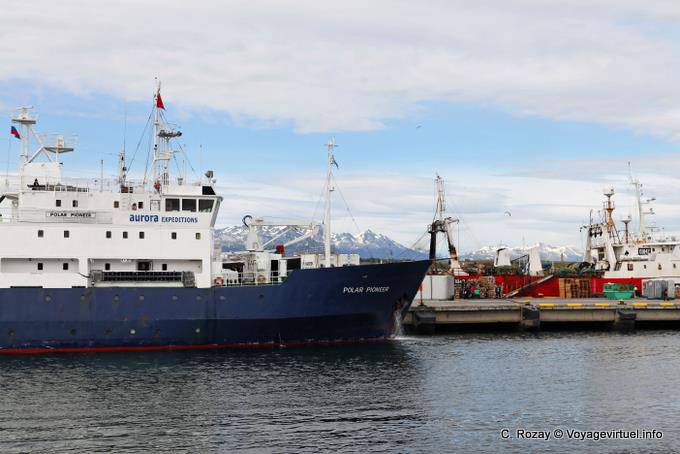 Nave spedizione polare, Porto di Ushuaia - Argentina