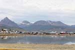 Riflessione di montagne, Ushuaia, Argentina.