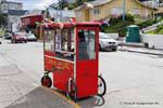 Popcorn venditore, Ushuaia, Argentina.