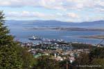 Panorama del porto, Ushuaia, Argentina.