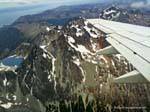 Volo per Ushuaia, visualizzare prima di atterrare, Argentina.