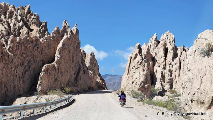 El Corte Ventisquero, Quebrada de las Flechas Valley Calchaquies, Ruta 40 - Argentina
