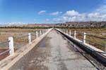 Ponte sul Rio Calchaqui, Palo Pintado valle Calchaquies, Ruta 40, Argentina.