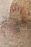 Impressum giganti cultura Aoniken, Cave Paintings Tehuelche, Walichu, Argentina.