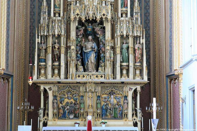 Augustiner Kirche, stretta su altare - Vienna - Austria