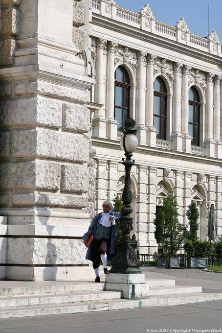 Burgtheater, attesa cliente - Vienna - Austria