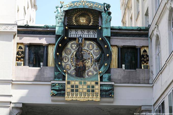 der Anker Clock - Vienna - Austria