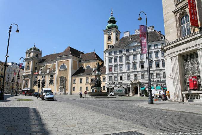Freyung Platz, panoramica globale - Vienna - Austria