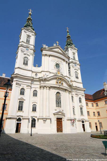 Jodok Fink Platz, Chiesa Piaristenkirche - Vienna - Austria