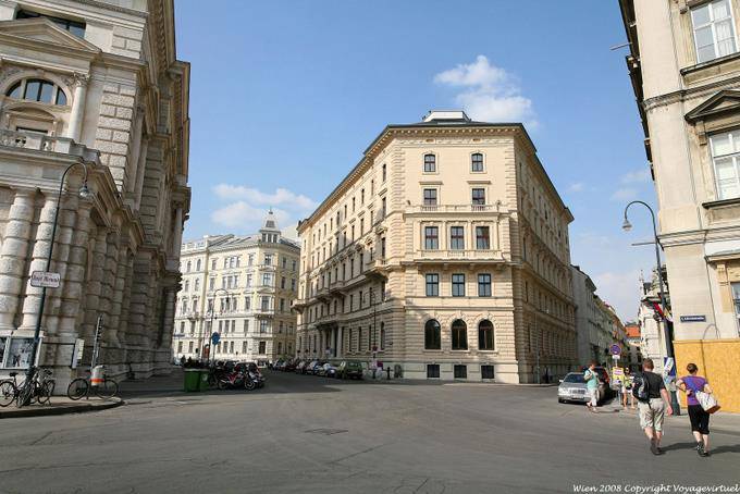 Josef Meinrad Platz Löwelstraße - Vienna - Austria