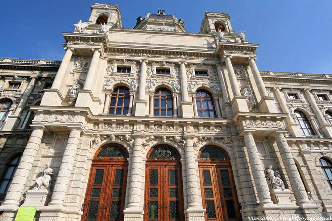 Museo Kunsthistorisches, facciata principale - Vienna - Austria