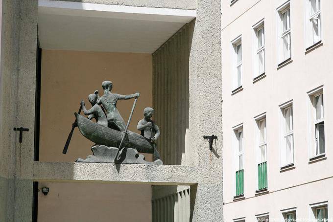 Salvatorgasse i rematori - Vienna - Austria