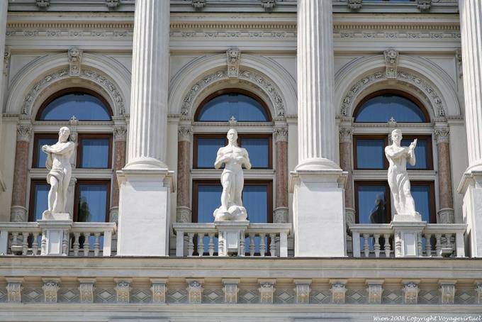 Schmerling Platz Justizpalast vicino - Vienna - Austria