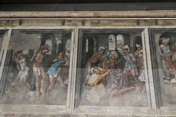 Stefansdom, sessioni di tortura, dipinti - Vienna - Austria