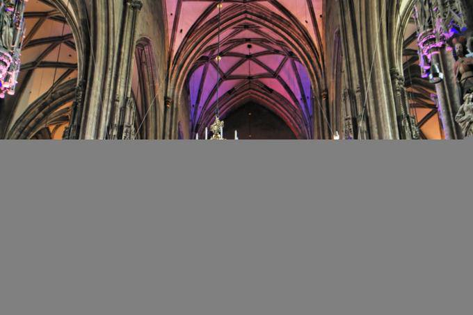 Stephansdom, Cattedrale interno di Santo Stefano - Vienna - Austria