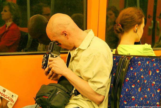 Ubahn, il fotografo della Metro - Vienna - Austria