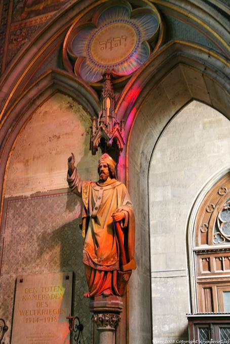 Votivkirche, memoria della guerra mondiale - Vienna - Austria