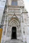 Votivkirche, cancello d'ingresso, Vienna - Austria.