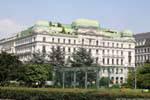 Währingerstraße poiché Sigmund Freud Parco, Vienna - Austria.