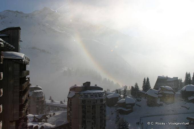 Set di sole, Avoriaz - Alpi, Francia