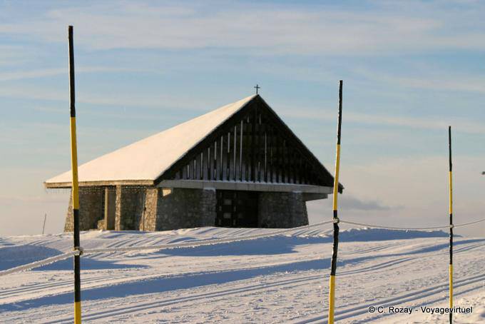 Cappella dei prigionieri, Avoriaz - Alpi, Francia