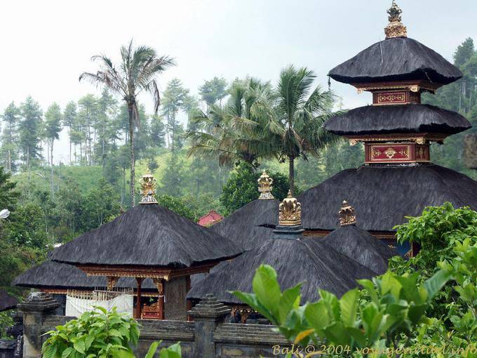 Tetti di Pura Besakih - Bali