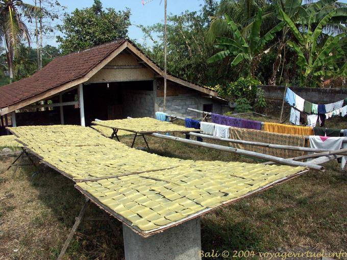 Specialità locali di essiccazione Gianyar - Bali