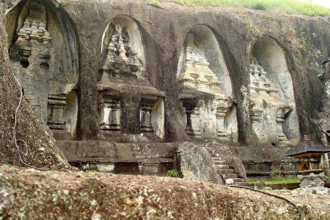 Mausolei di re Anak Wungsu e dei suoi favoriti, Gunung Kawi - Bali
