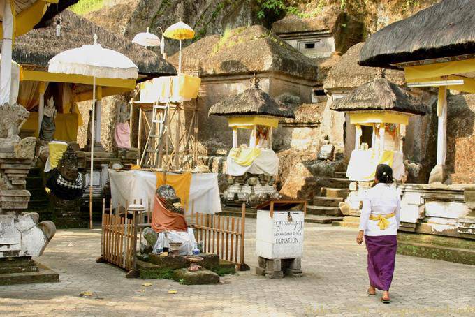 Padiglioni di secondo cantiere, Gunung Kawi - Bali