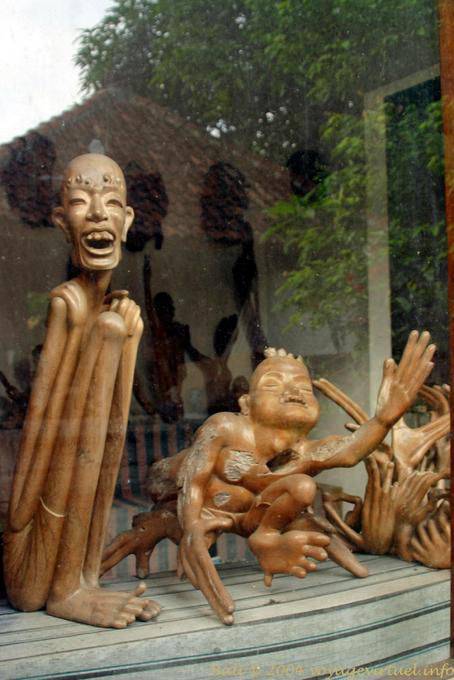 Lavori artigianali di legno, Gunung Kawi - Bali