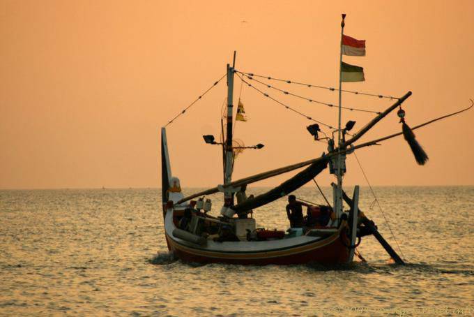 Barca da pesca, Jimbaran - Bali