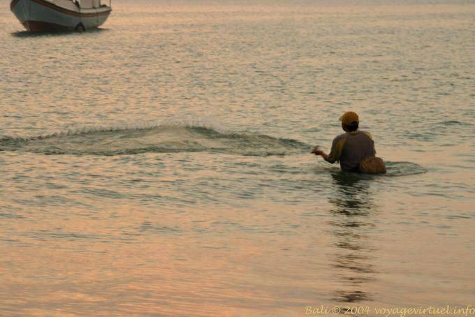 Rete da pesca, Jimbaran - Bali