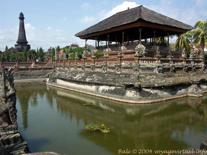 Panorama del palazzo reale di Klungkung - Bali