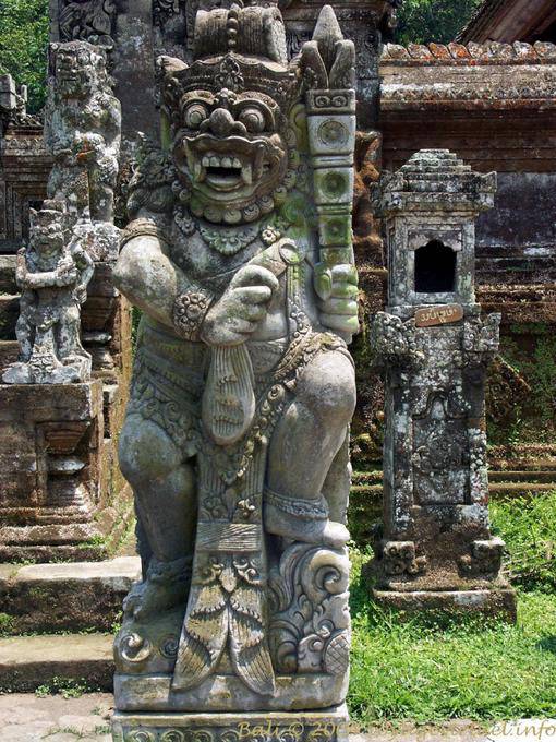 Statua di pietra, Penglipuran - Bali
