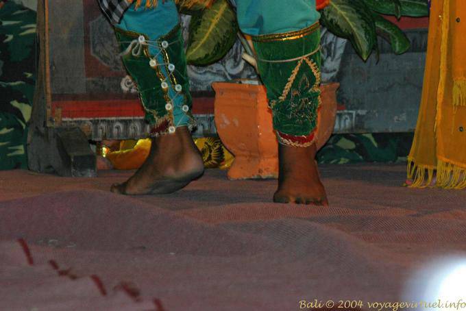 Piedi del danzatore Ramayana - Bali