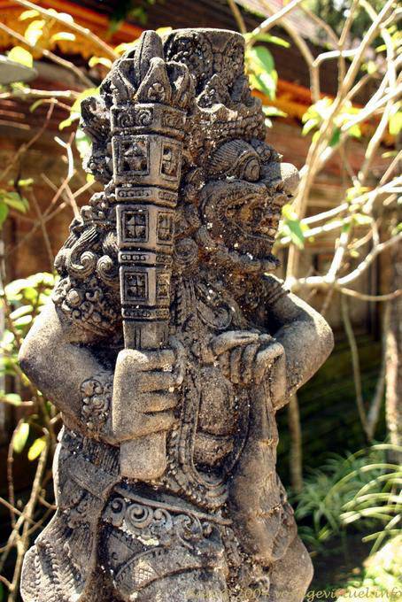 Statua ingresso del tempio, Tirta Empul - Bali