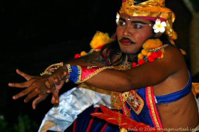 Baris ballerino, Ubud, Barong Danza - Bali