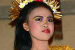 Trucco festiva, danza balinese Ramayana danza, Bali.
