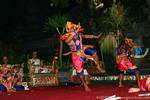 War Dance, Ubud Barong danza, Bali.
