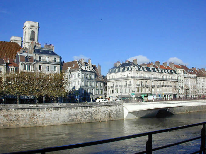 Besançon, che si affaccia sul quartiere della Madeleine e Battant - Francia