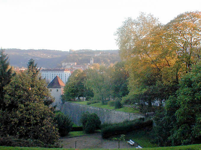 Besançon, una vista della città - Francia
