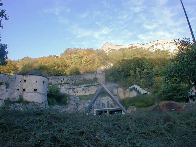 Besançon, l'ingresso del tunnel, lato Velotte - Francia