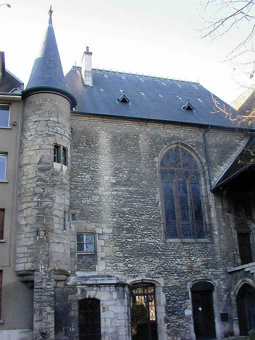 Besançon, una torretta medievale Rue du Palais - Francia