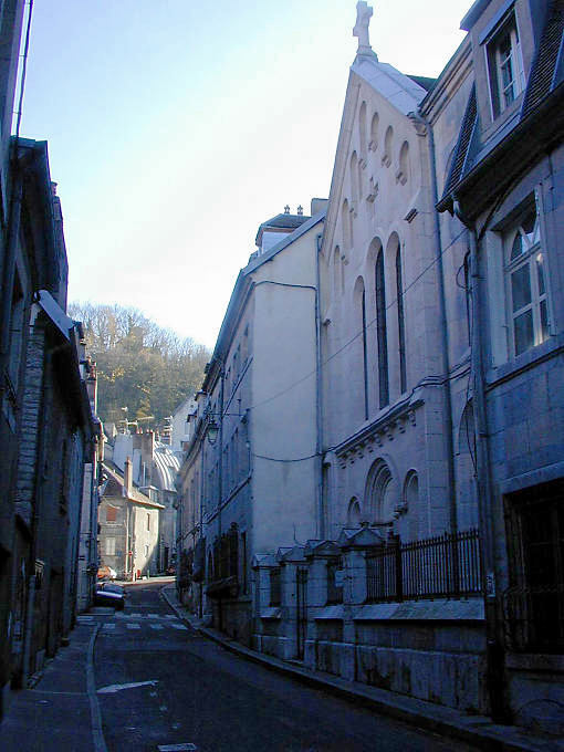 Besançon, la via della Zecca Vecchia - Francia