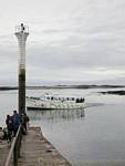 La stella alla fine del molo, Roscoff, Bretagna, Francia.