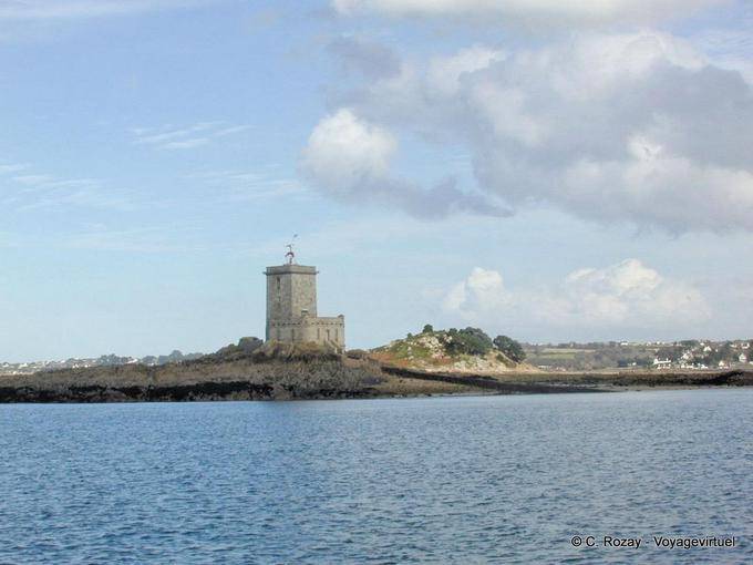 Castello sul Black Isle, vicino a Morlaix, in Bretagna - Francia
