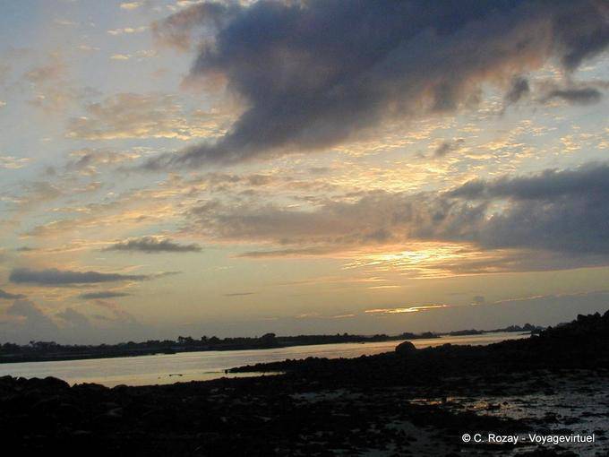 Tramonto, Gran Bretagna - Francia